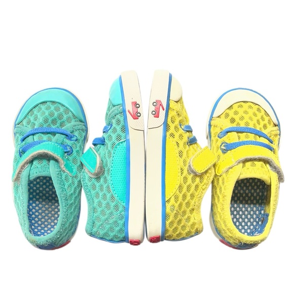 See Kai Run Other - See Kai Run Saylor Sneaker Toddler Size 6 | Breathable Mesh Velcro Shoes